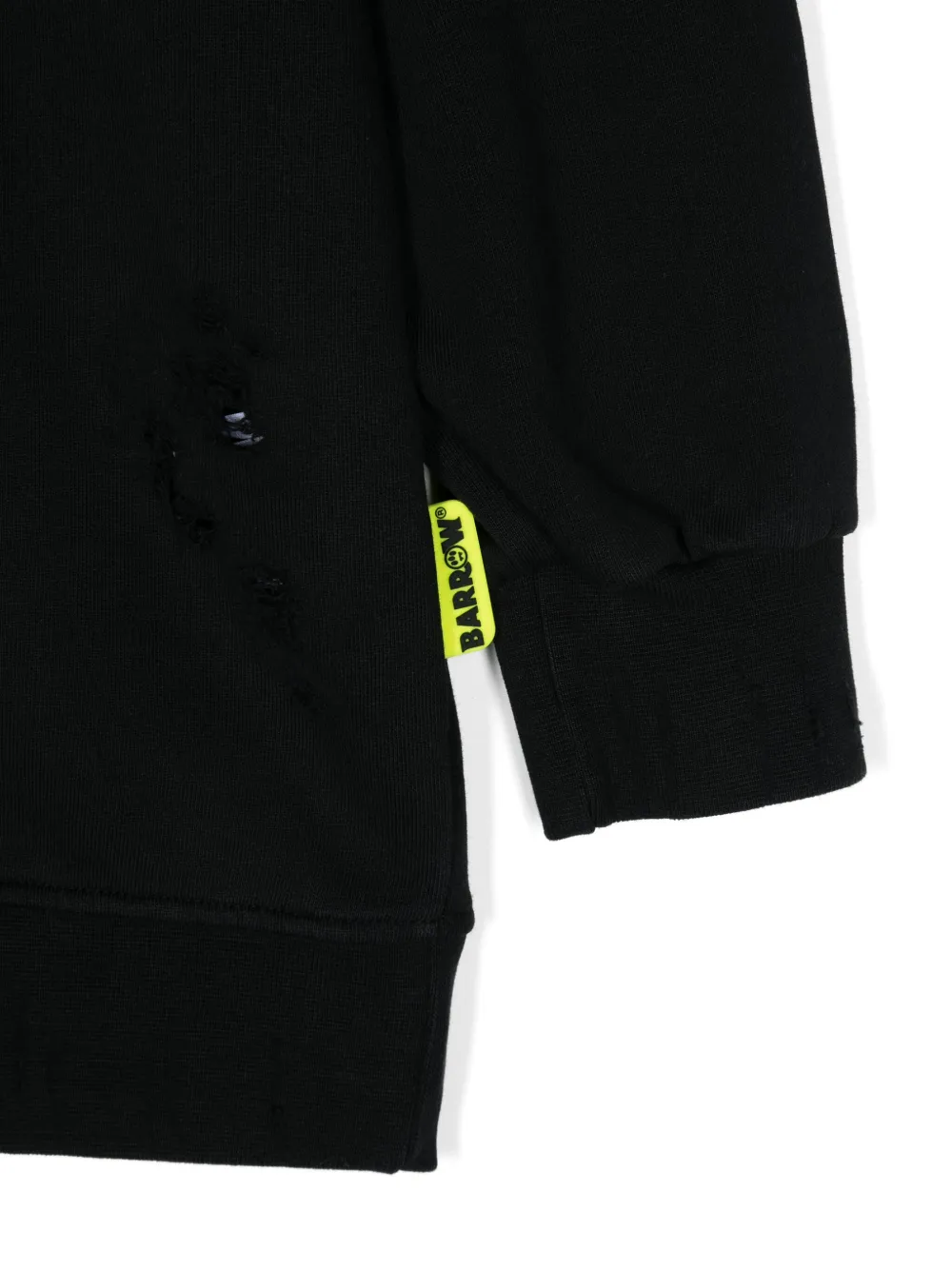 Barrow kids Sweater met logoprint Zwart