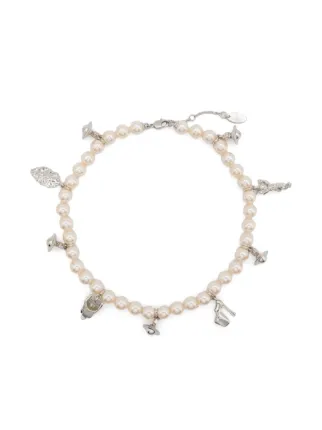 Vivienne Westwood Anglo パール ネックレス | ニュートラル | FARFETCH JP