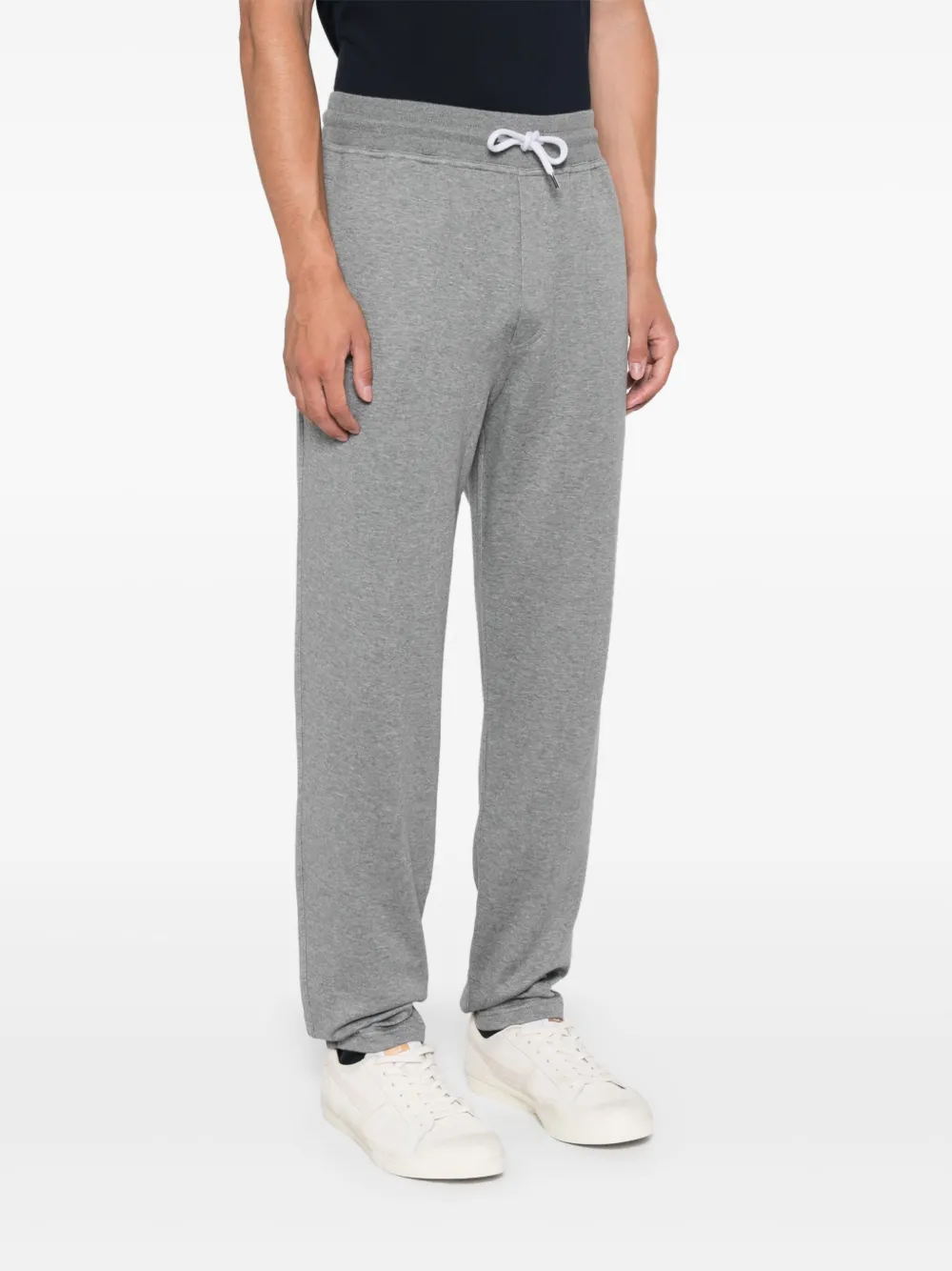 Brunello Cucinelli Trainingsbroek met gemêleerd-effect Grijs