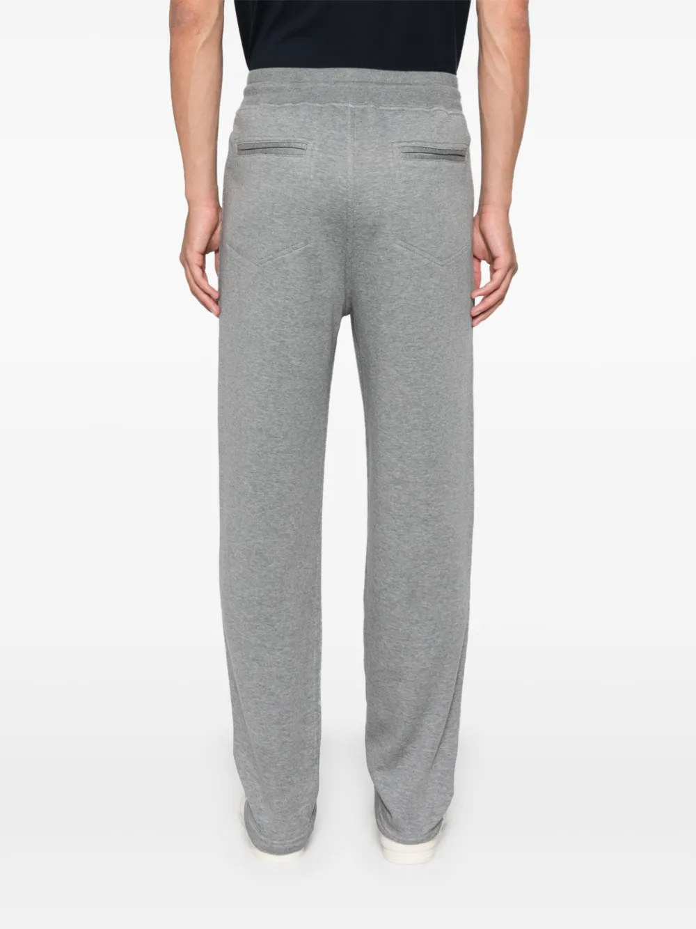 Brunello Cucinelli Trainingsbroek met gemêleerd-effect Grijs