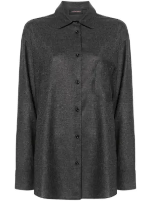 Tシャツ・カットソー THE ANDAMANE TINA - SHIRT OVERSIZE THE ANDAMANE Tina Shirt | Grey | FARFETCH BE
