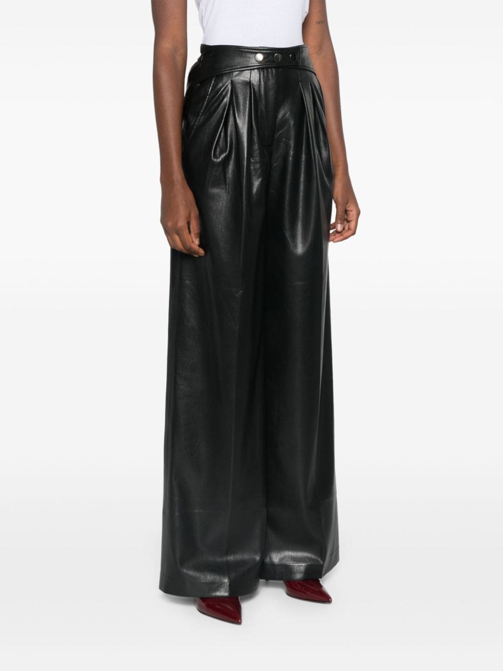 Shop The Andamane Sleva Trousers In Black