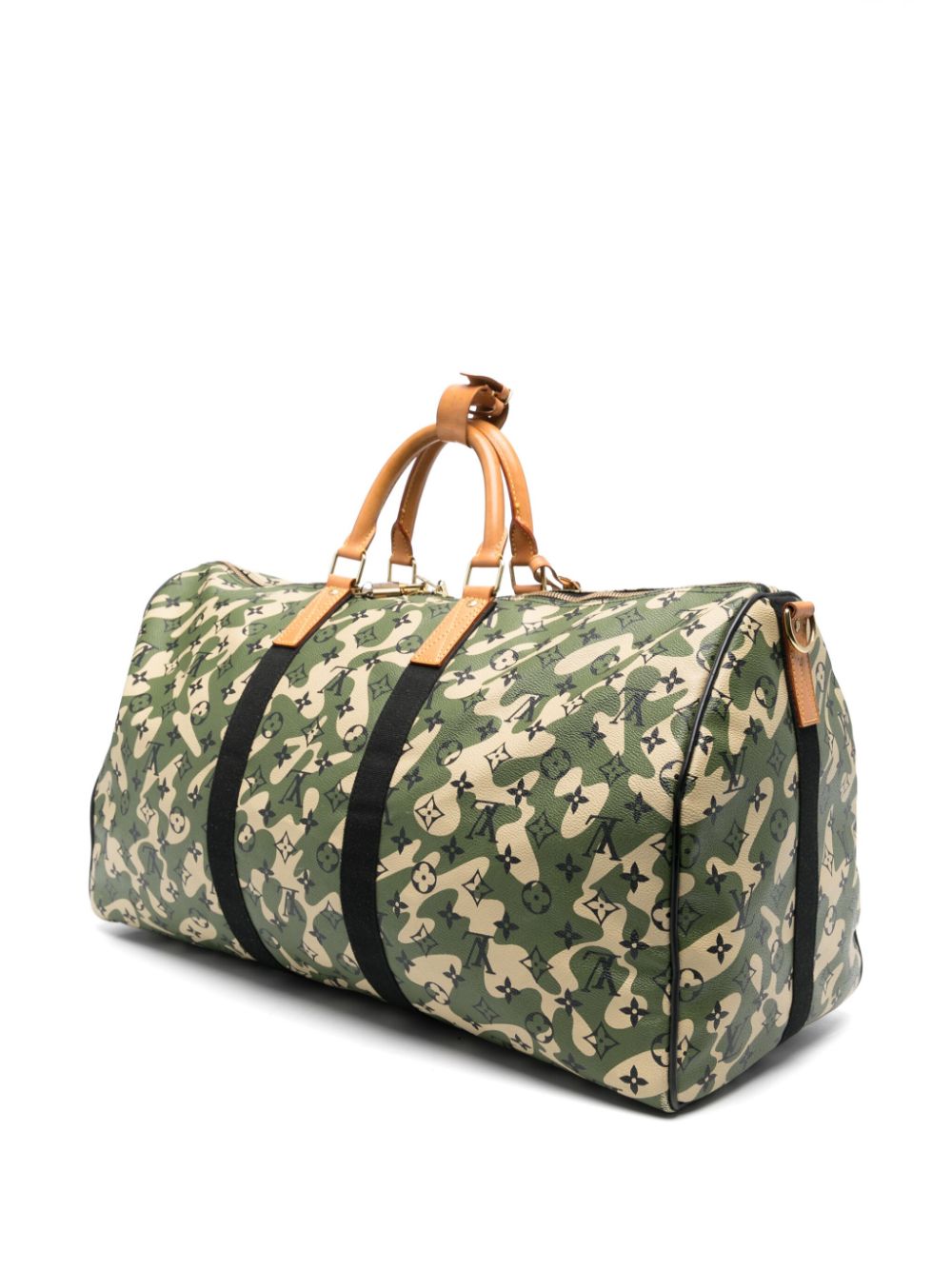 Louis Vuitton Pre-Owned x Takashi Murakami Bandoulière reistas met monogram - Groen