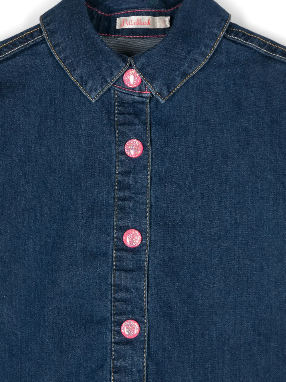 Billieblush Spijkerjurk met pailletten Blauw