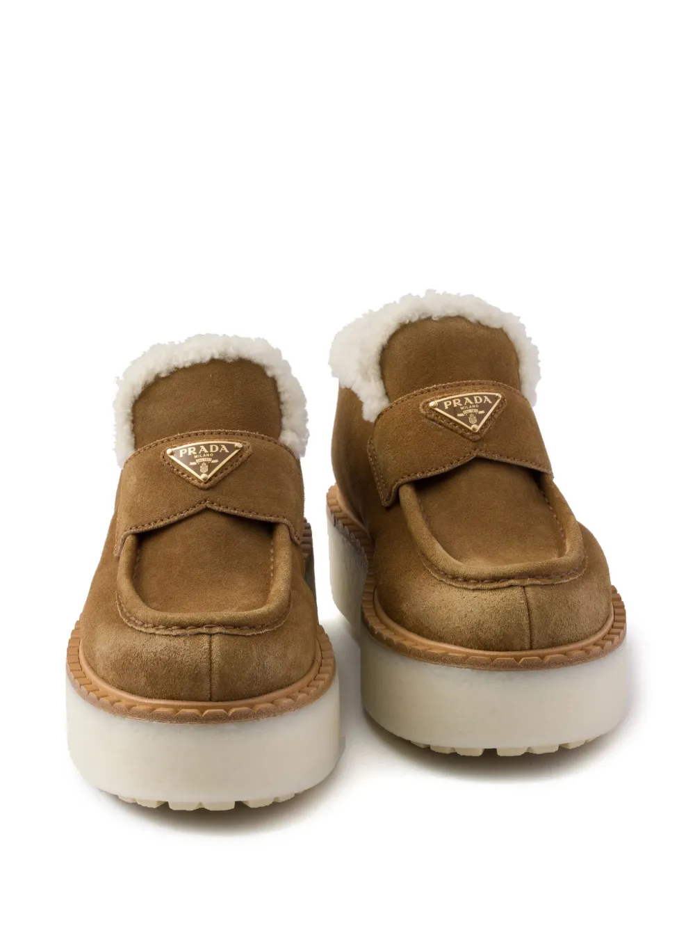 Prada Suede loafers Brown