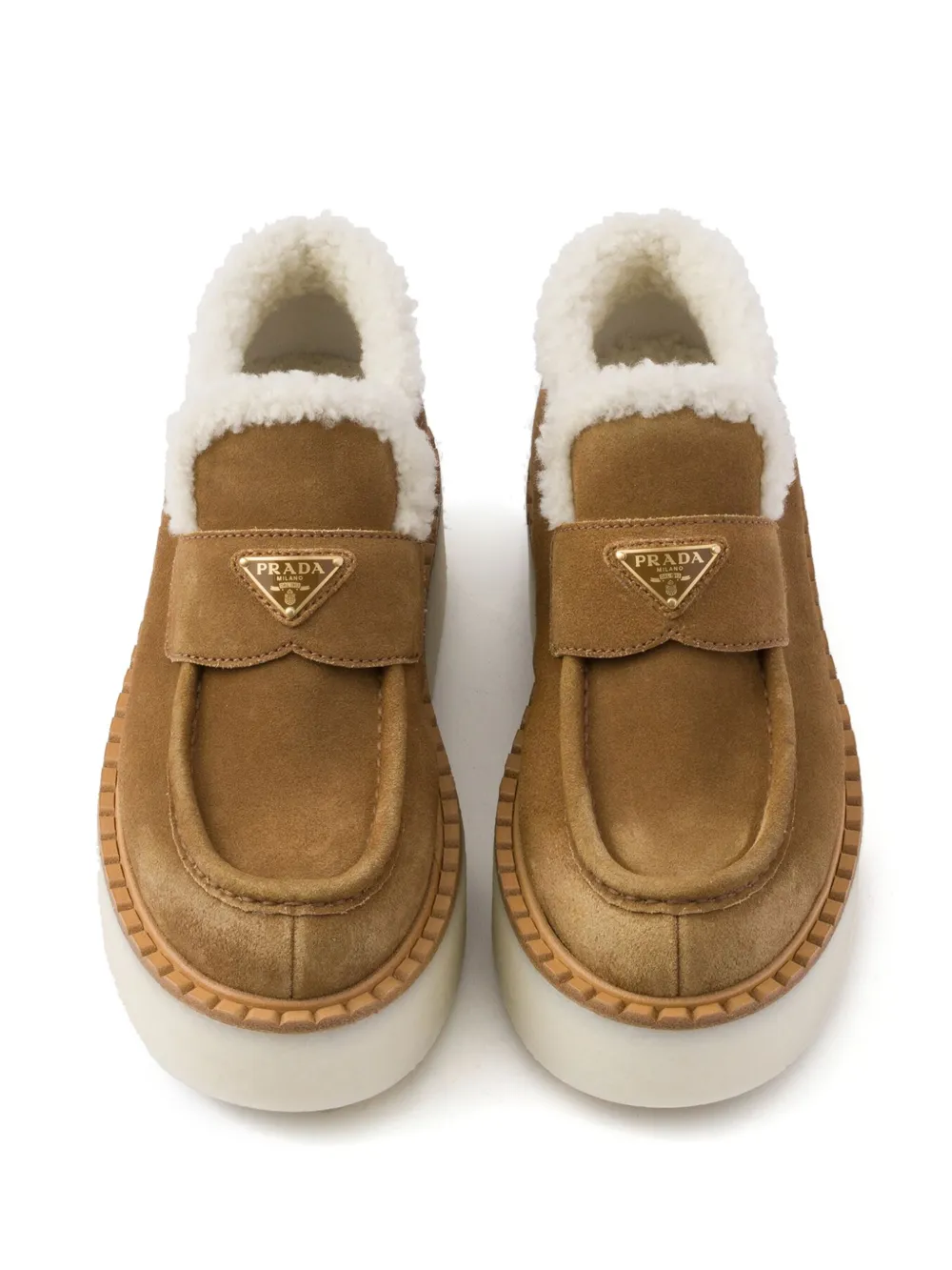 Prada Suede loafers Brown