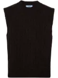 Prada wool vest - Brown