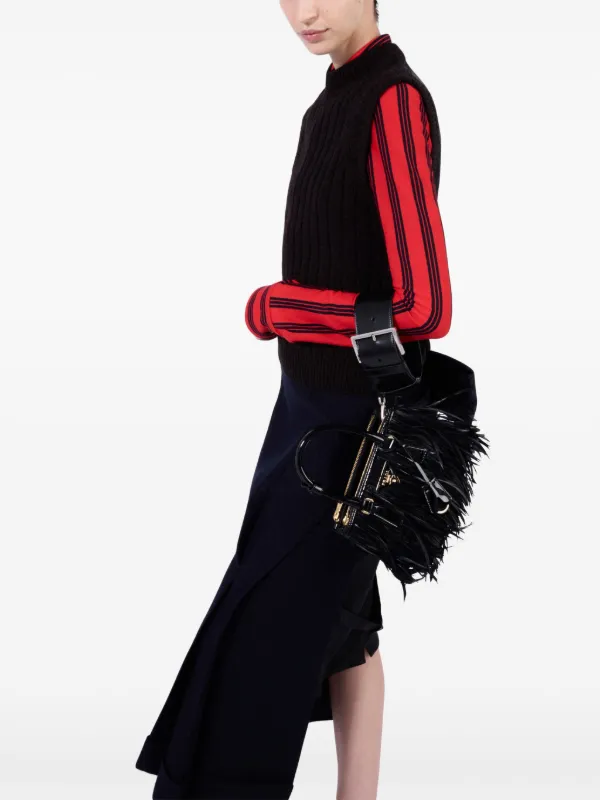Prada ウール ベスト | ブラウン | FARFETCH JP