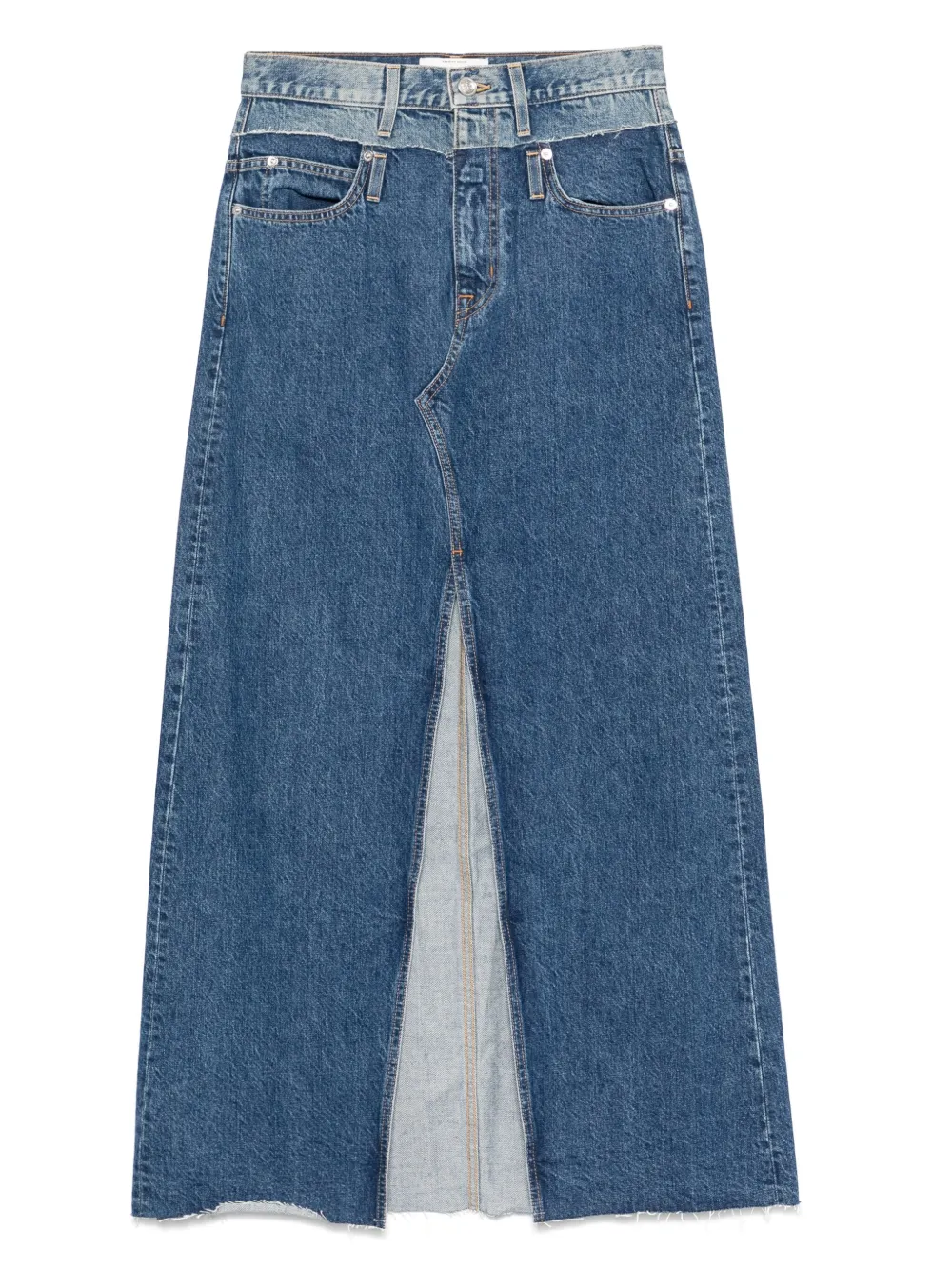 SLVRLAKE DENIM MAXI SKIRT