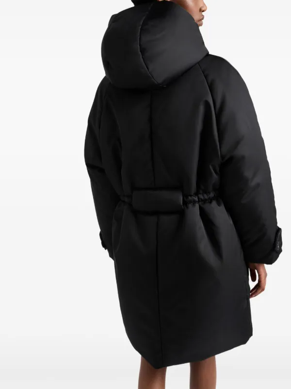 Prada Re-Nylon Padded Coat | Black | FARFETCH
