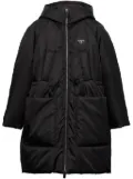 Prada Re-Nylon padded coat - Black