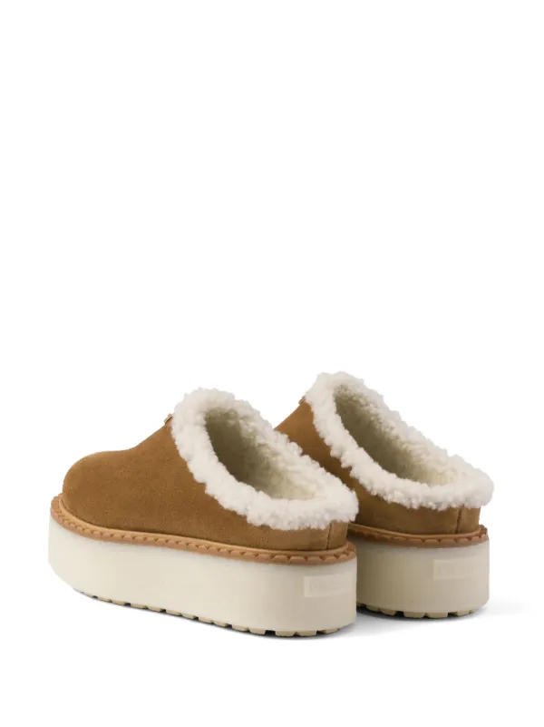 Prada 50mm Suede Mules Brown FARFETCH PH