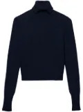 Prada turtleneck cashmere sweater - Blue