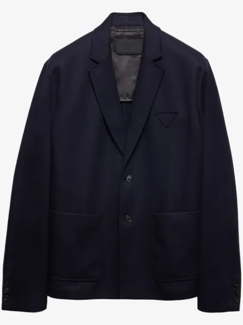 Prada single-breasted wool jacket