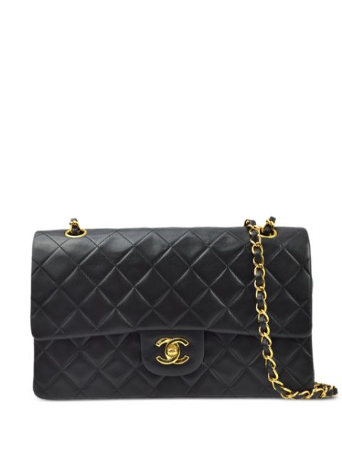 HOT SALE CHANEL 1998 medium Double Flap shoulder bag Women