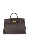 Hermès Pre-Owned 2012 Birkin 40 tote bag - Brown