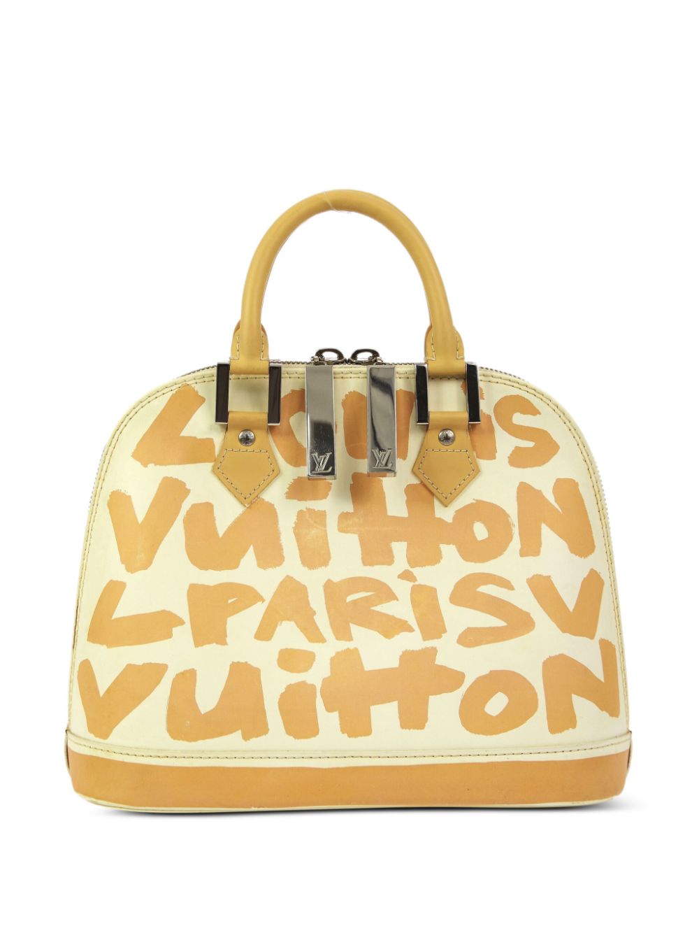 Louis Vuitton Pre-Owned x Stephen Sprouse 2001 Alma MM handbag - Neutrals