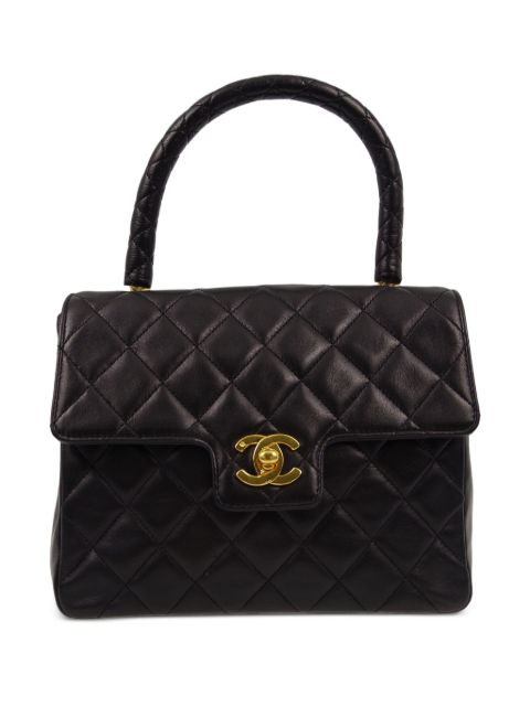 CHANEL Pre-Owned 1990 diamond-quilted handbag WOMEN