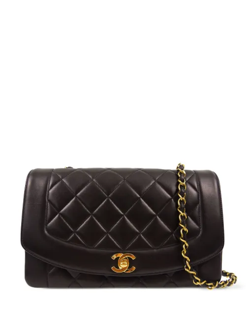 Sac porté épaule Diana médium (1995) - CHANEL Pre-Owned - Modalova