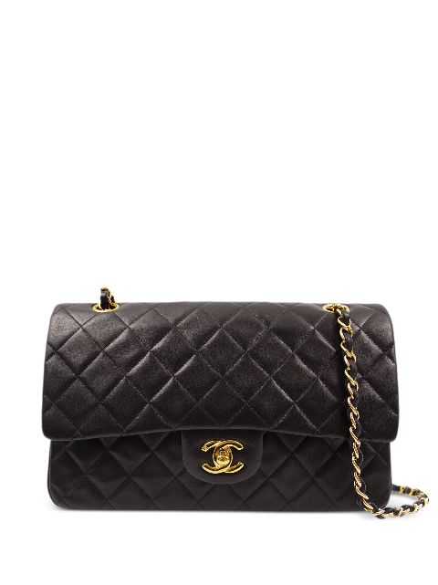 HOT SALE CHANEL 1998 medium Double Flap shoulder bag Women