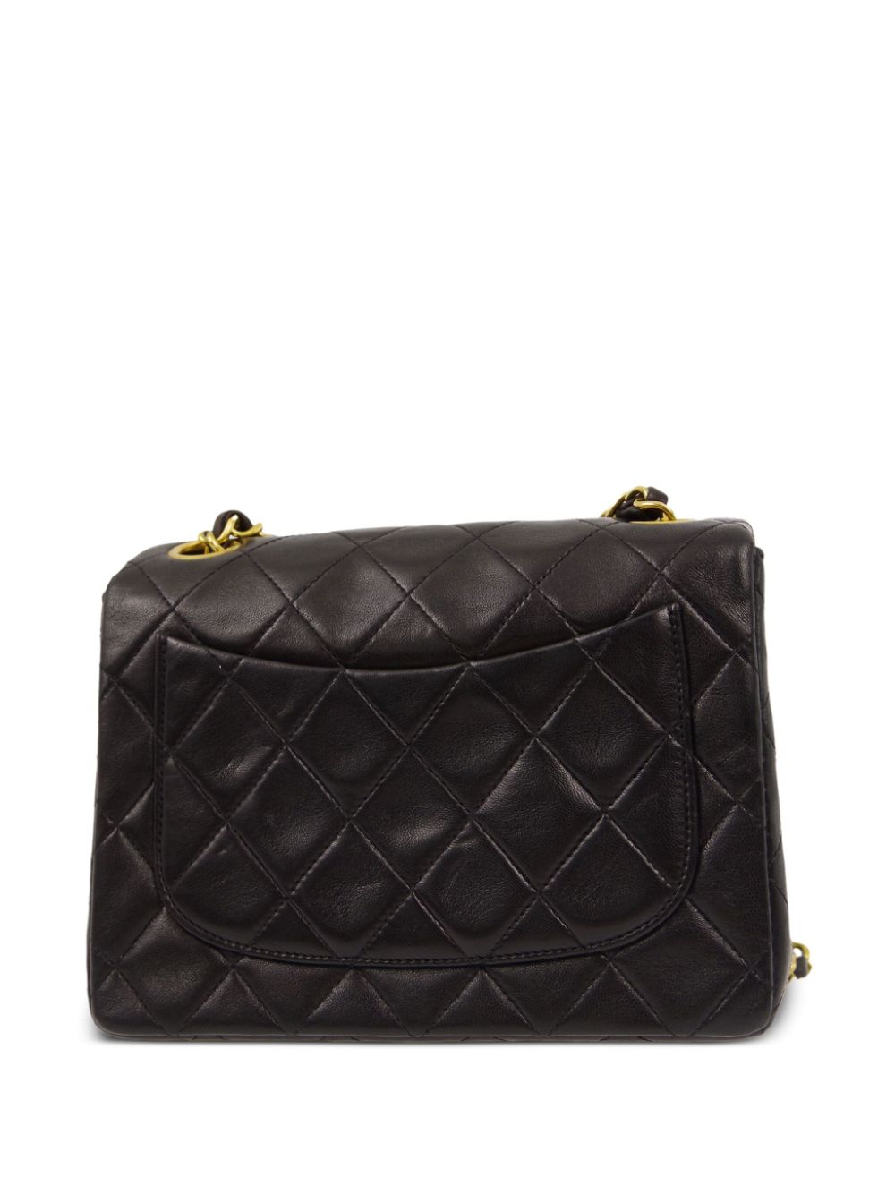 CHANEL Pre-Owned 1995 Classic Square Flap mini-schoudertas - Zwart