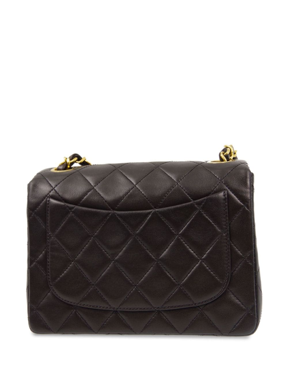 CHANEL Pre-Owned 1995 Classic Square Flap mini-schoudertas - Zwart