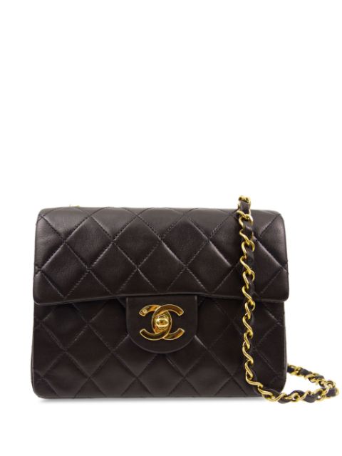 Cheap HOT SALE CHANEL 1995 mini Classic Square Flap shoulder bag Women