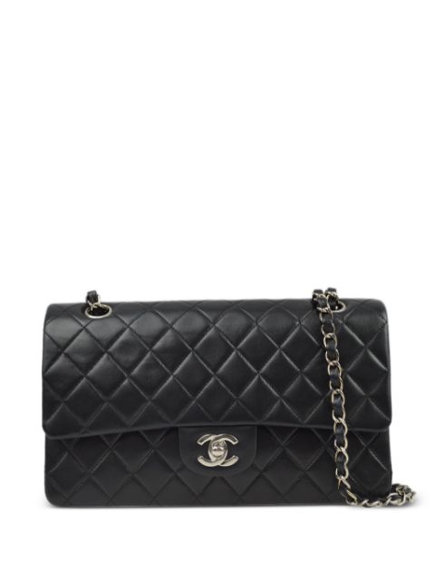 HOT SALE CHANEL 2002 medium Double Flap shoulder bag Women