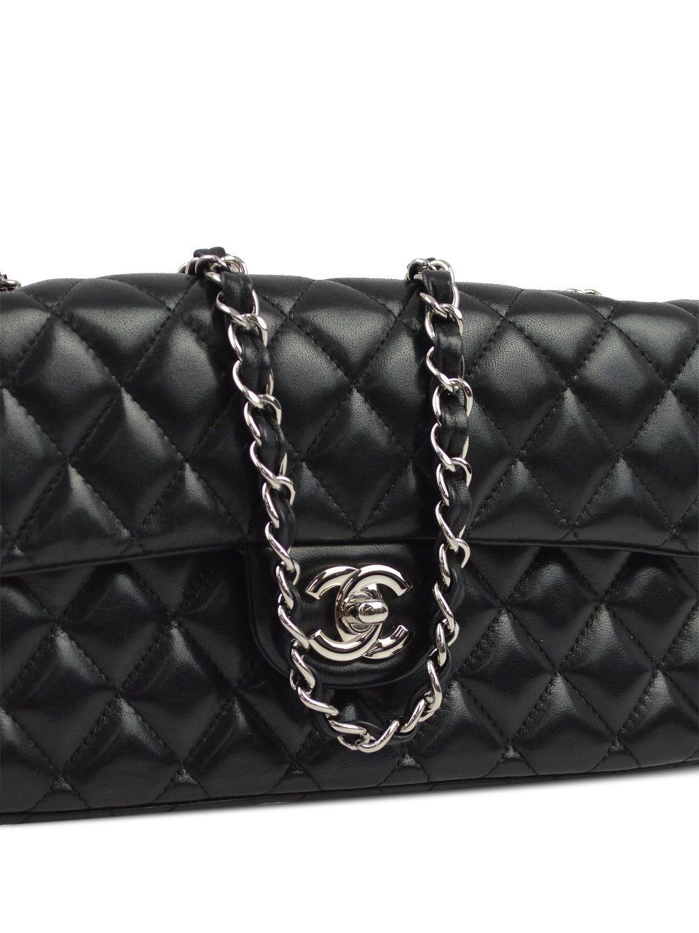 Affordable HOT SALE CHANEL 2010 East West shoulder bag Women