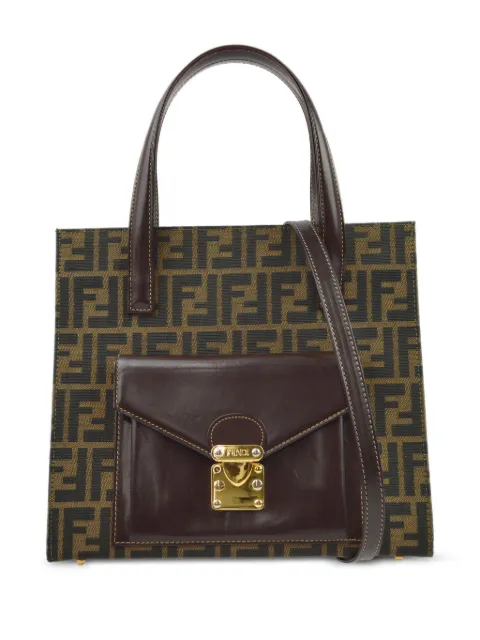Fendi Pre-Owned bolsa de mano Zucca 1990-2000
