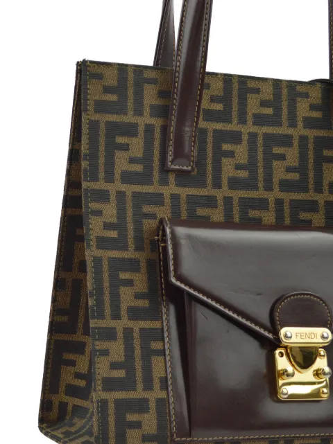Fendi Pre-Owned 1990-2000s Zucca two-way handbag 192593 - 2