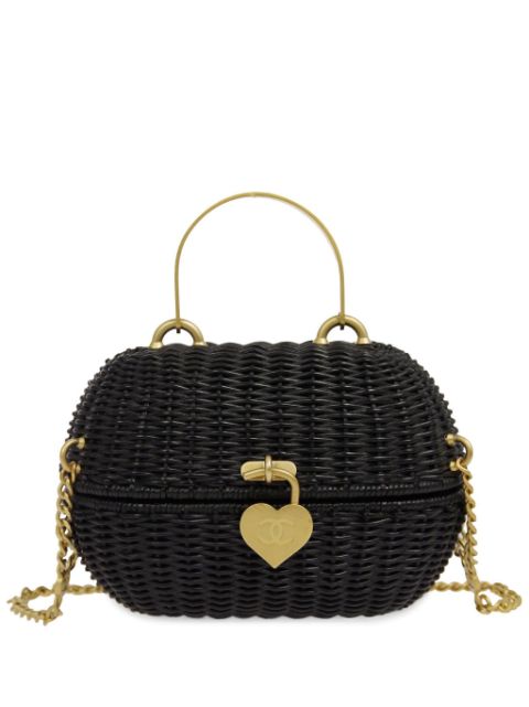 CHANEL 2005 Heart Lock Basket two-way bag Women