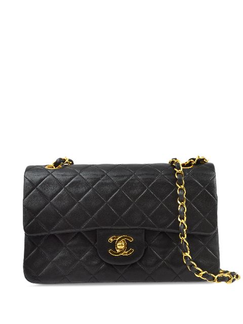 HOT SALE CHANEL 1992 small Double Flap shoulder bag Women