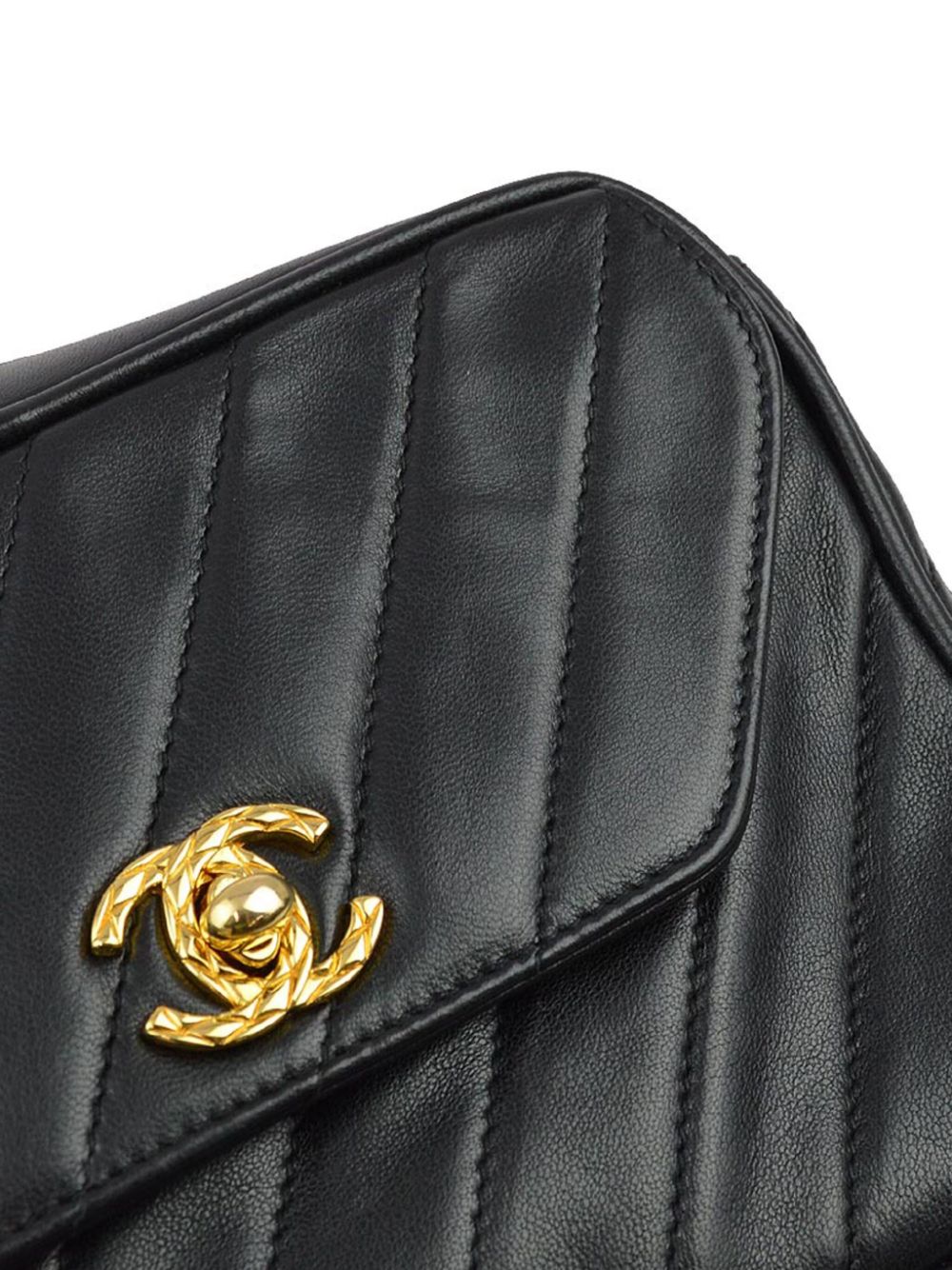 CHANEL 1992 CC turn-lock camera bag Women