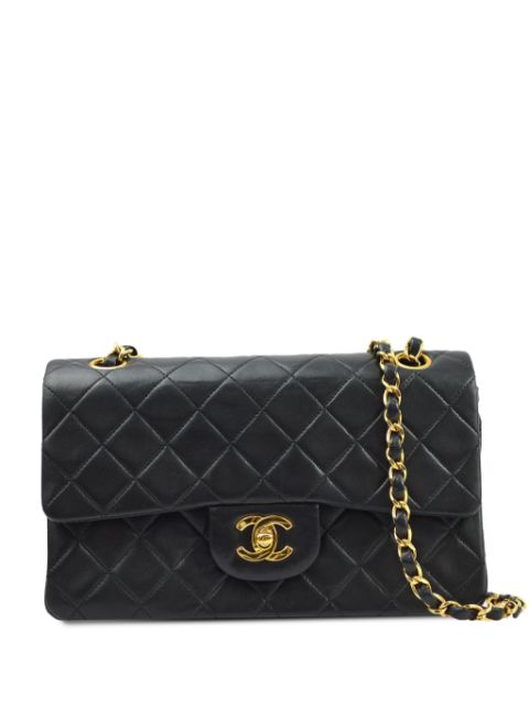 Affordable CHANEL 1992 Classic Double Flap small shoulder bag Women