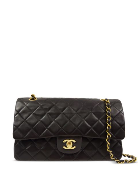 HOT SALE CHANEL 1995 medium Double Flap shoulder bag Women