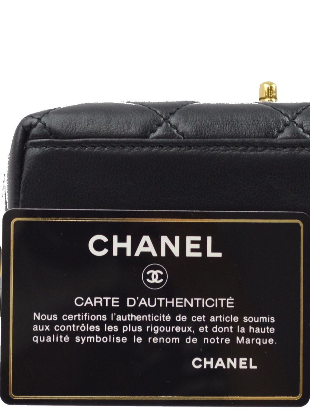 CHANEL 1992 straight flap handbag Women