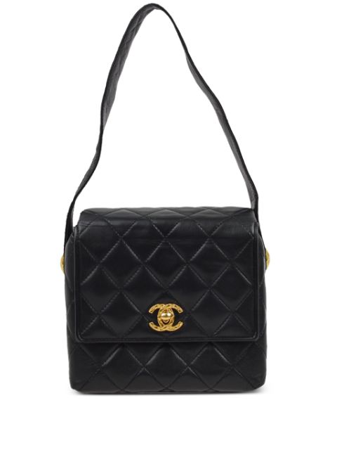 HOT SALE CHANEL 1992 straight flap handbag Women