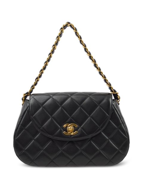 CHANEL 1997 diamond-quilted leather handbag Women