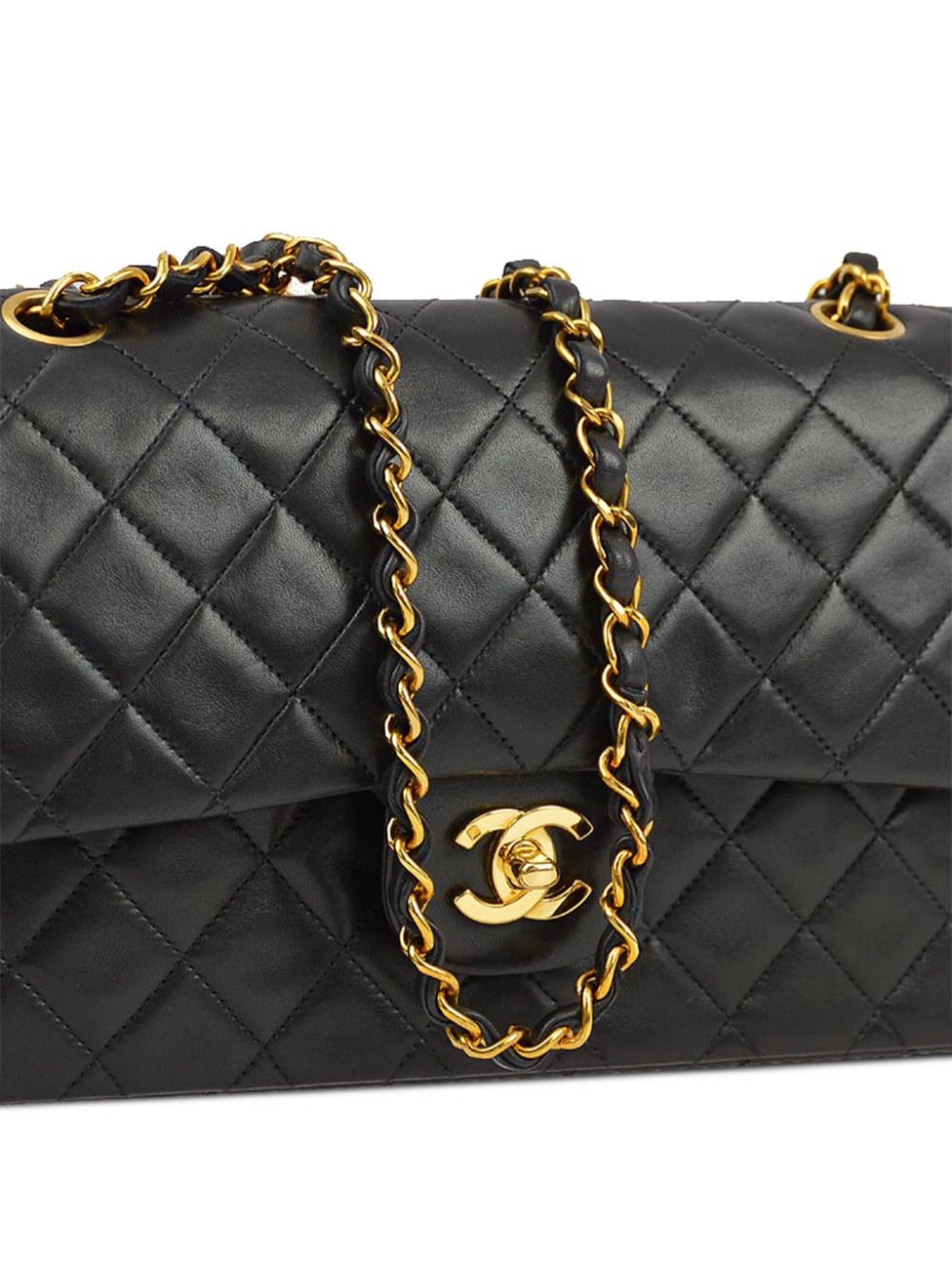 Affordable HOT SALE CHANEL 1995 medium Double Flap shoulder bag Women