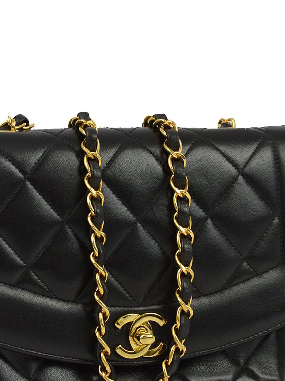 Affordable HOT SALE CHANEL 1995 small Diana shoulder bag Women