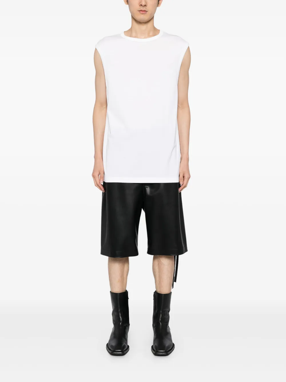 Ann Demeulemeester Kristiaan tanktop - Wit