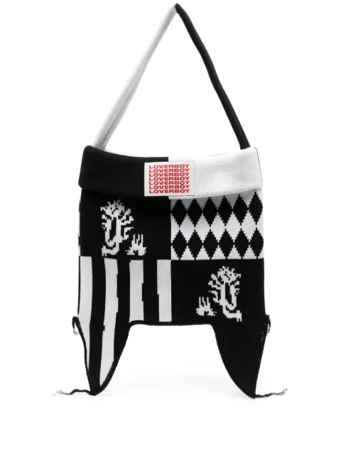 Charles Jeffrey Loverboy bolsa de hombro tejida
