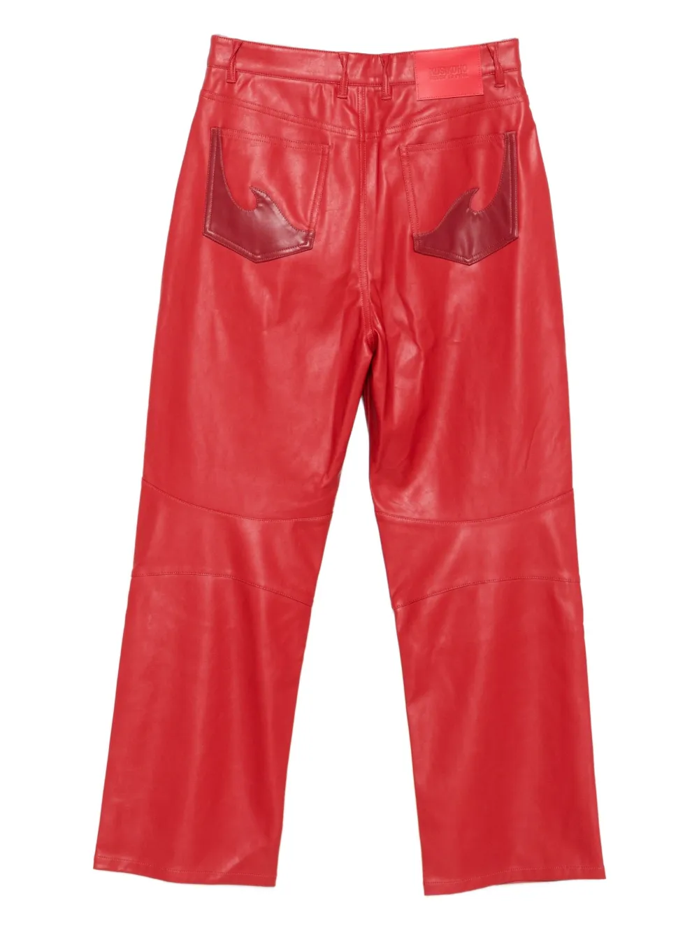 KUSIKOHC mask-pocket trousers - Rood