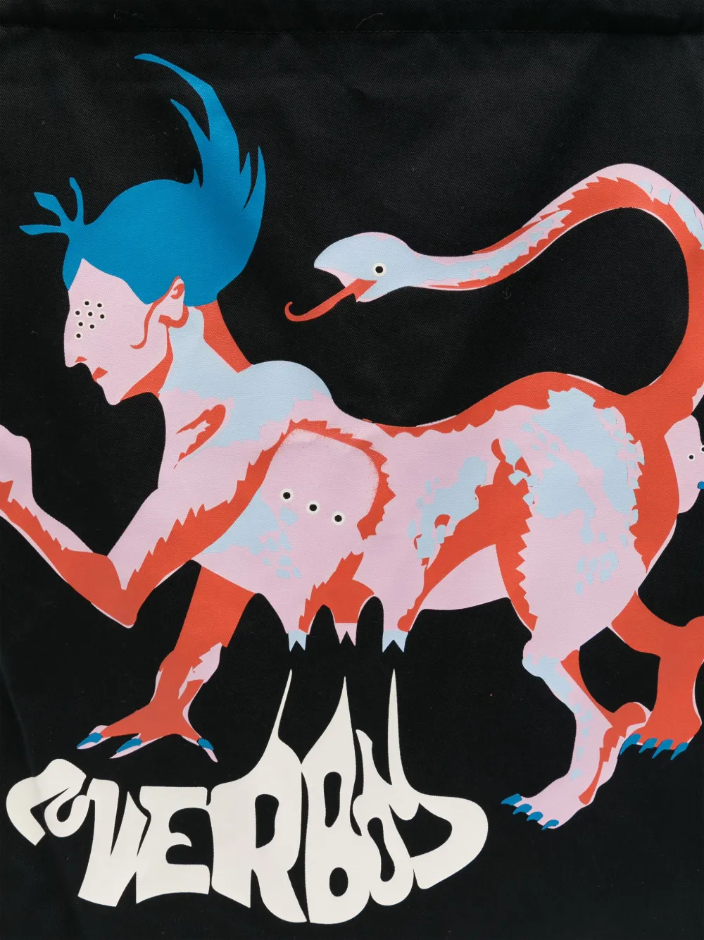 Charles Jeffrey Loverboy Snake Witch shopper Zwart