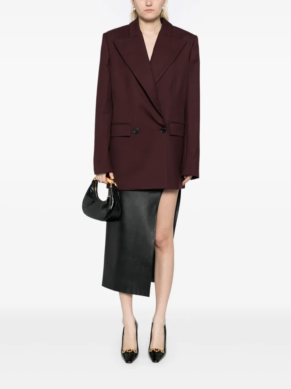 Nina Ricci Gabardine blazer - Rood