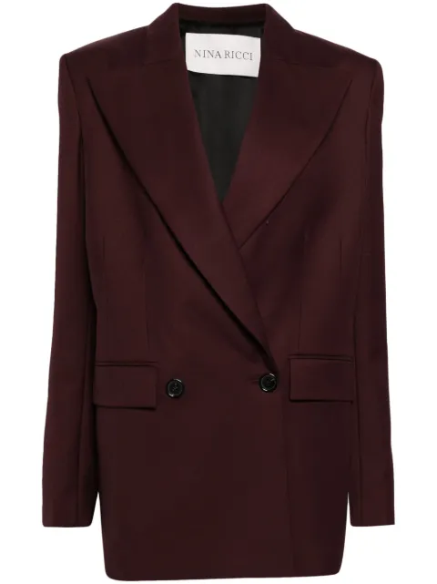 Nina Ricci Gabardine blazer