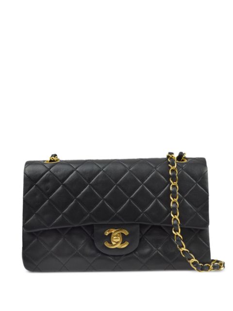 HOT SALE CHANEL 1998 small Double Flap shoulder bag Women