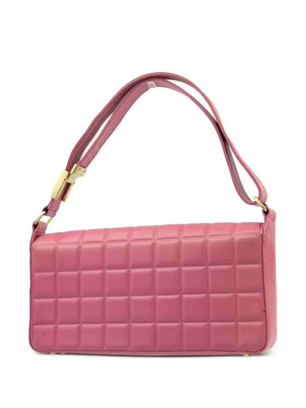 CHANEL チョコバーショルダーバックピンク