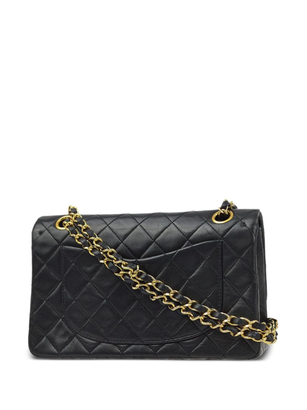 CHANEL Pre-Owned 1990 Double Flap schoudertas - Zwart